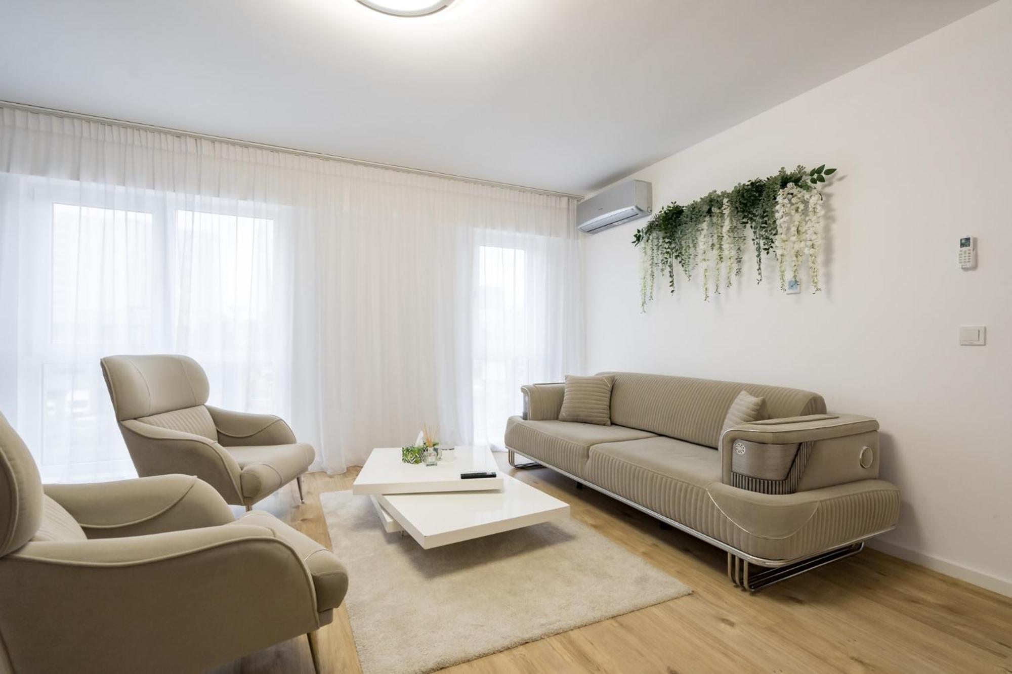 Ferienwohnung Breeze - Modern Escape In Pipera Bukarest Exterior foto